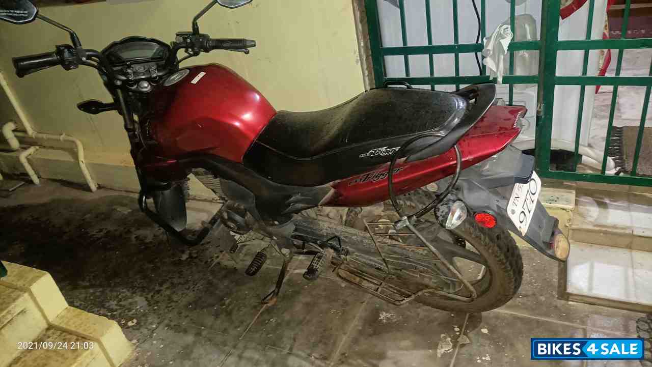 Red Honda CB Trigger
