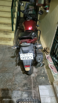 Red Honda CB Trigger