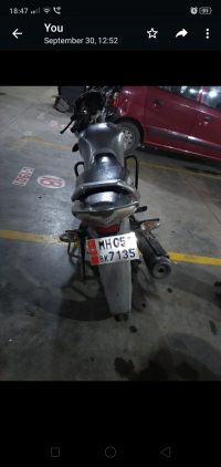 Silver Honda Unicorn