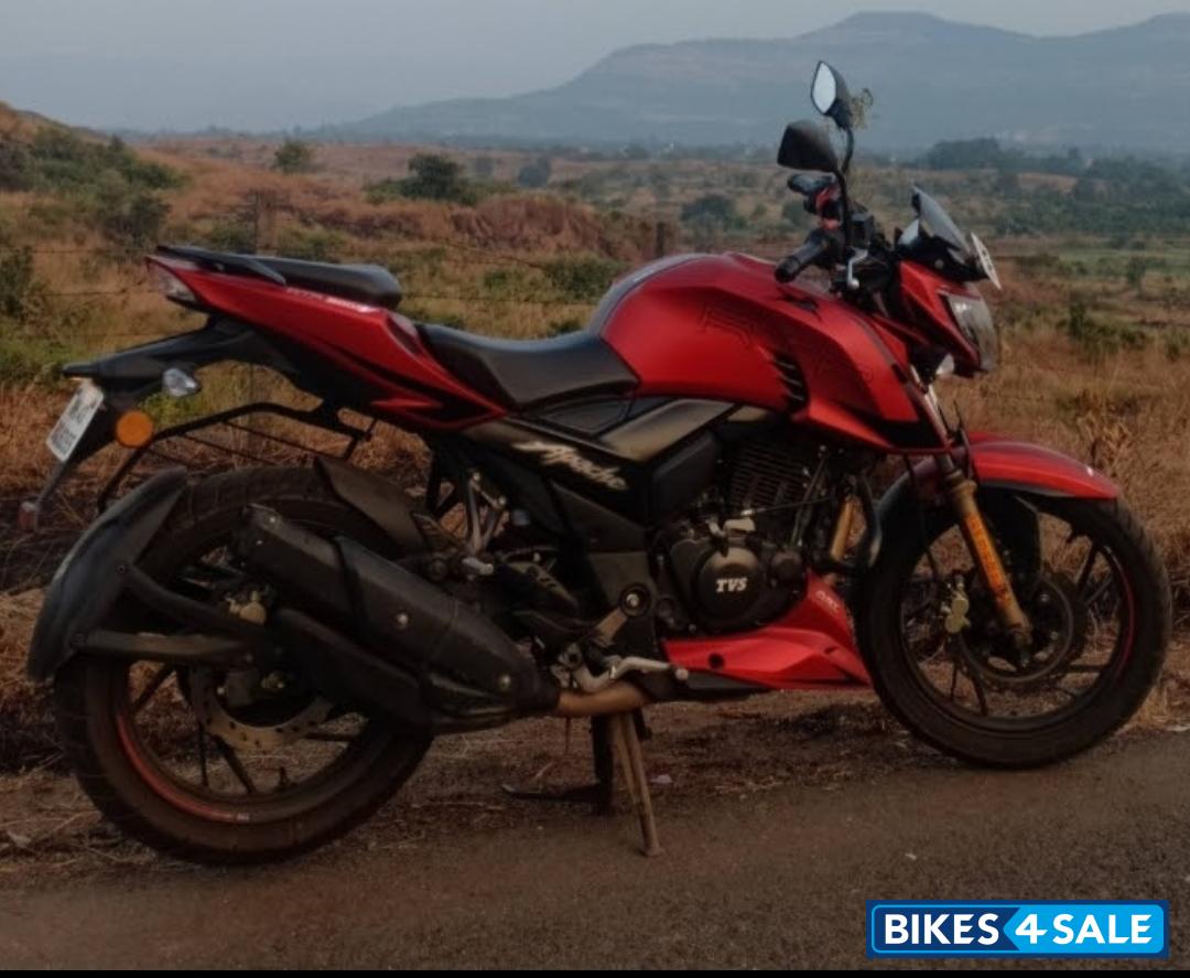 Matt Red TVS Apache RTR 200 4V Race Edition 2.0