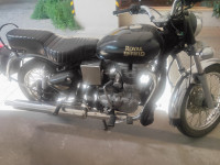 Black Royal Enfield Bullet Electra
