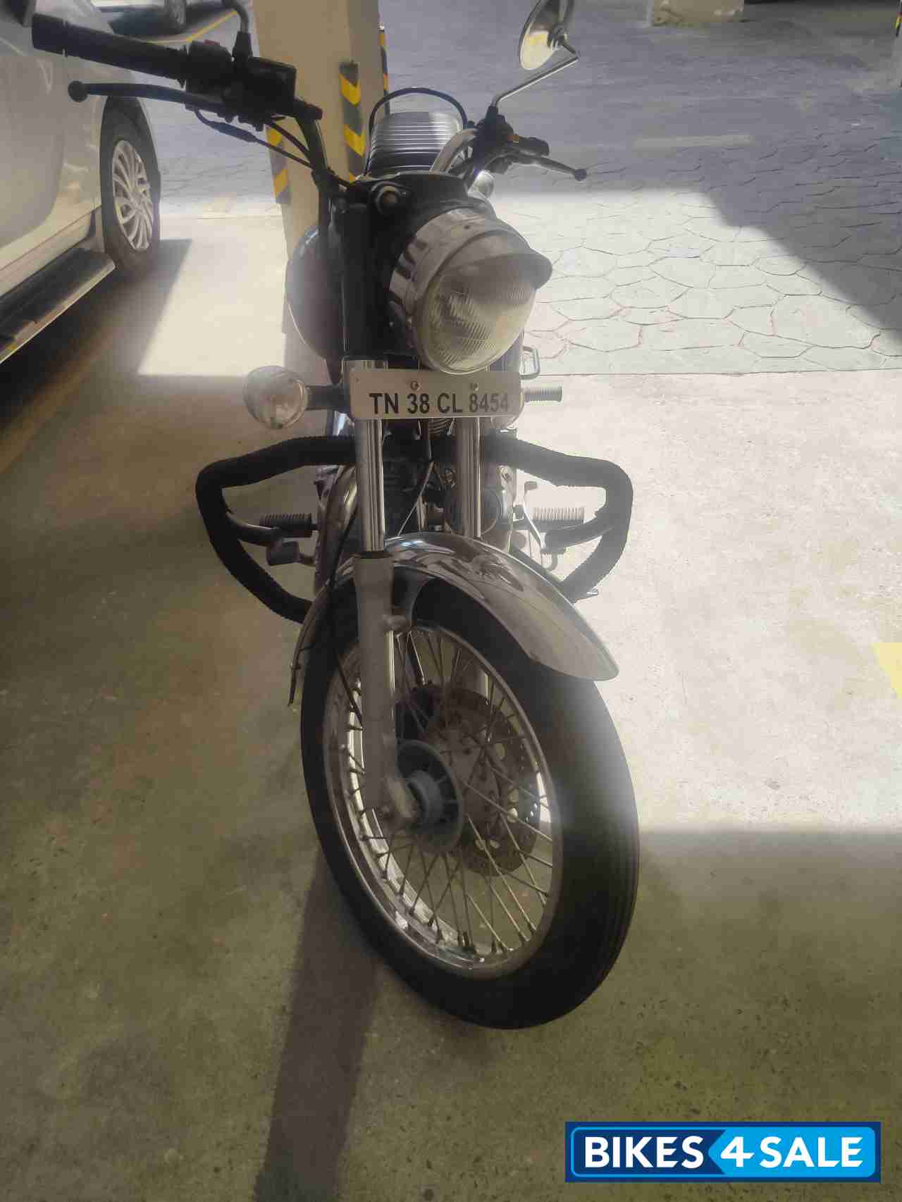 Black Royal Enfield Bullet Electra