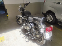 Black Royal Enfield Bullet Electra