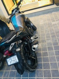 Grey Blue Yamaha FZ-S FI V2