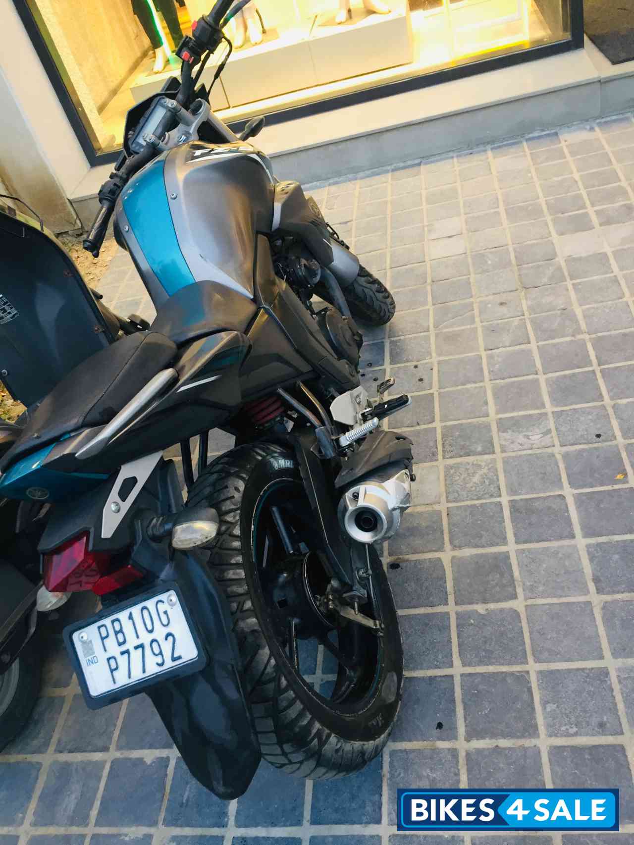 Grey Blue Yamaha FZ-S FI V2 Grey Blue Yamaha FZ-S FI V2