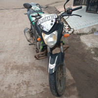 Black Green Yamaha FZ-S