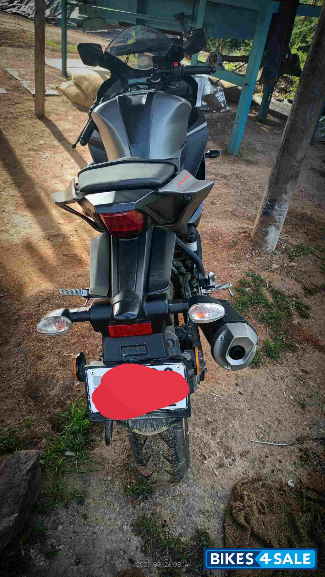 Titanic Grey And Red Yamaha YZF R15 V3