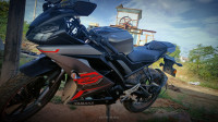 Titanic Grey And Red Yamaha YZF R15 V3