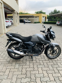 Grey TVS Apache RTR 160