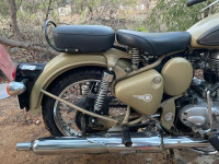 Brown Royal Enfield Classic Desert Storm