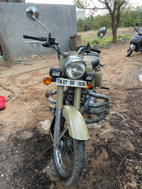 Brown Royal Enfield Classic Desert Storm