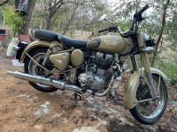 Brown Royal Enfield Classic Desert Storm