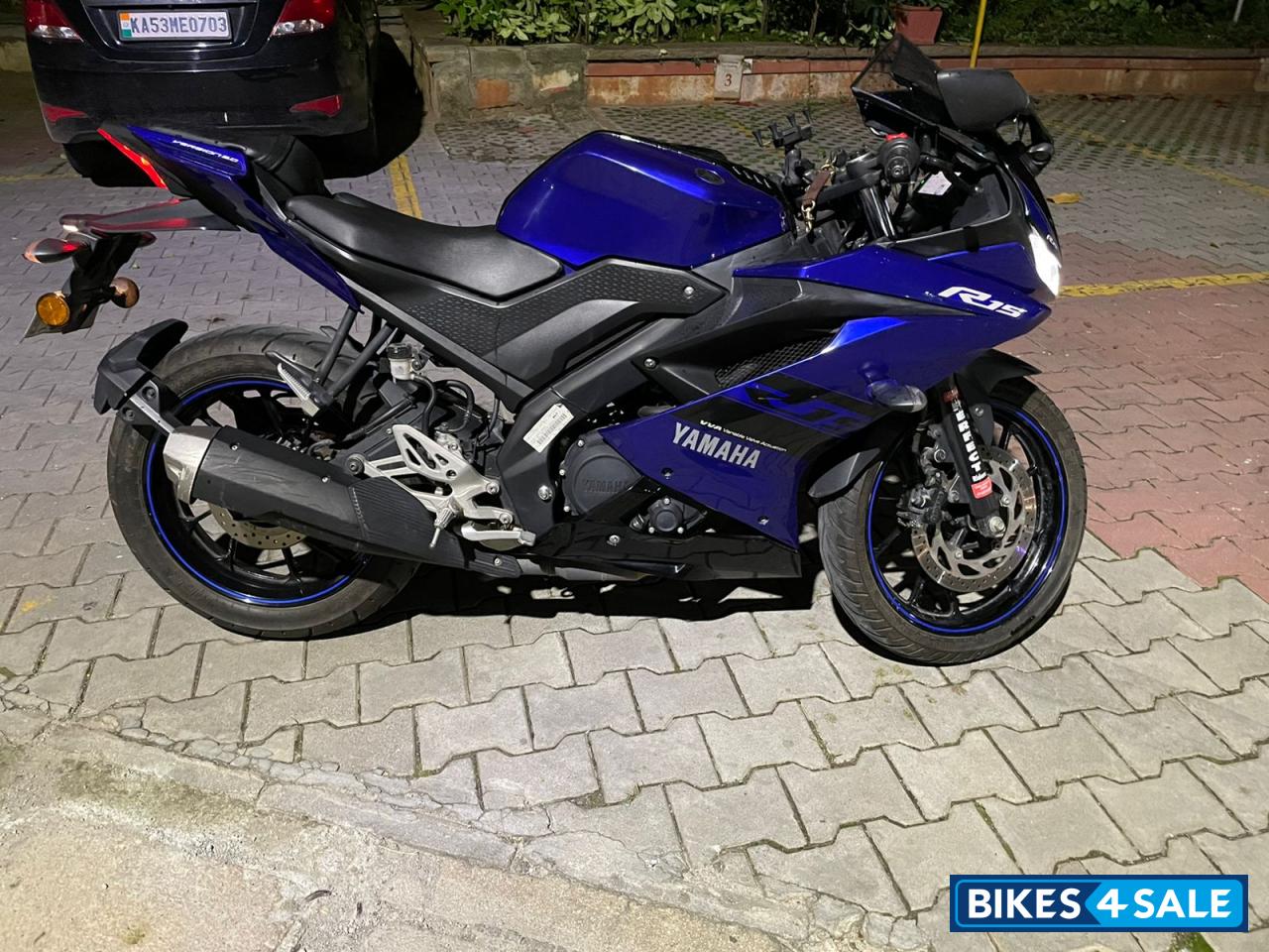 Racing Blue Yamaha YZF R15 V3