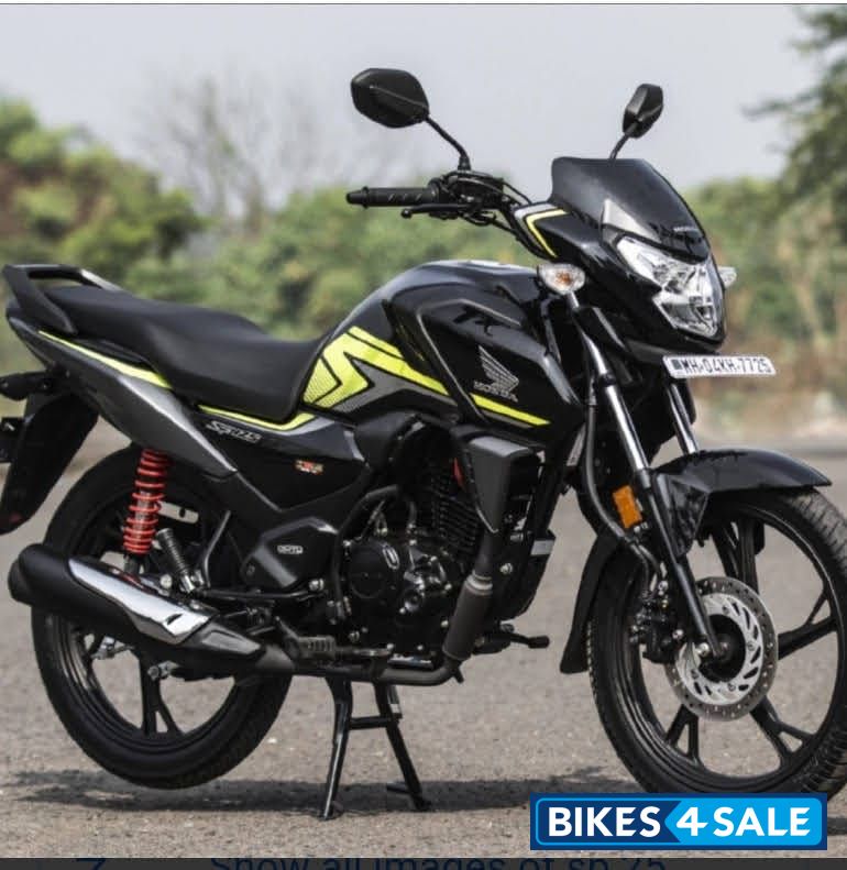 Black Honda SP 125 BSVI