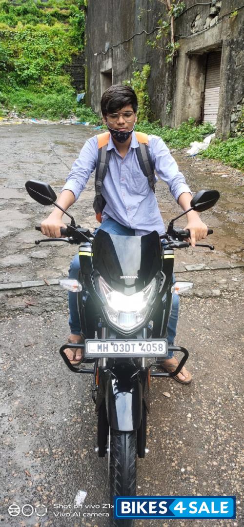 Black Honda SP 125 BSVI