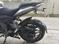 White & Gray Bajaj Pulsar 200 NS ABS