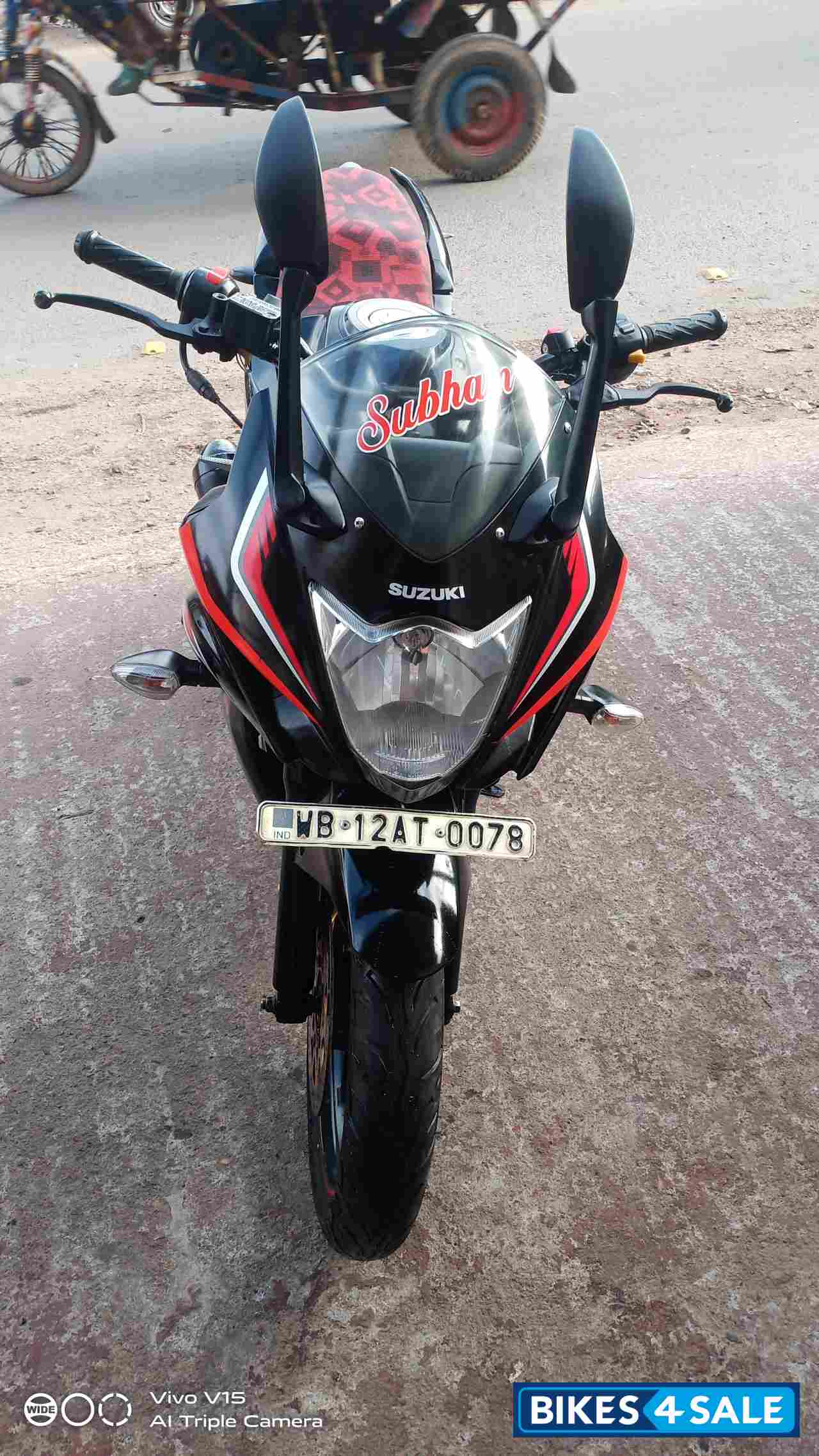 Red Black Suzuki Gixxer SF