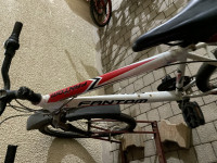 White And Red Bicycle Fantom Typhoon