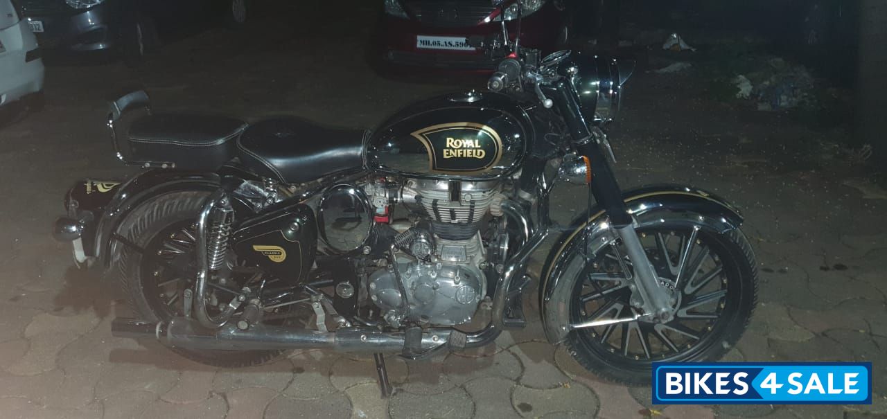 Classic Crome Green Royal Enfield Bullet 500