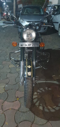 Classic Crome Green Royal Enfield Bullet 500