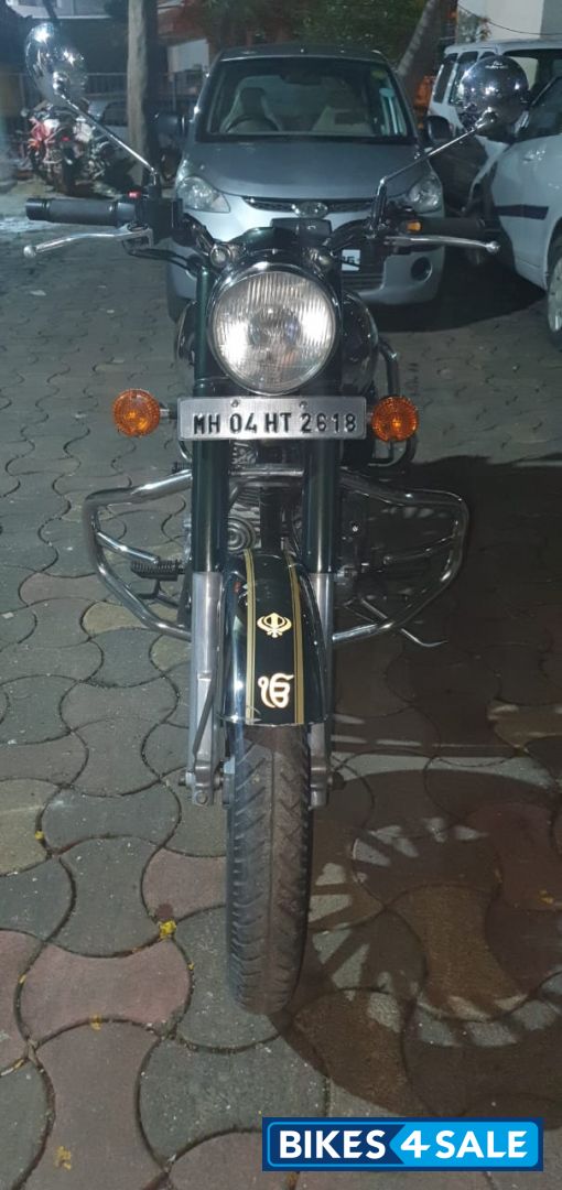 Classic Crome Green Royal Enfield Bullet 500