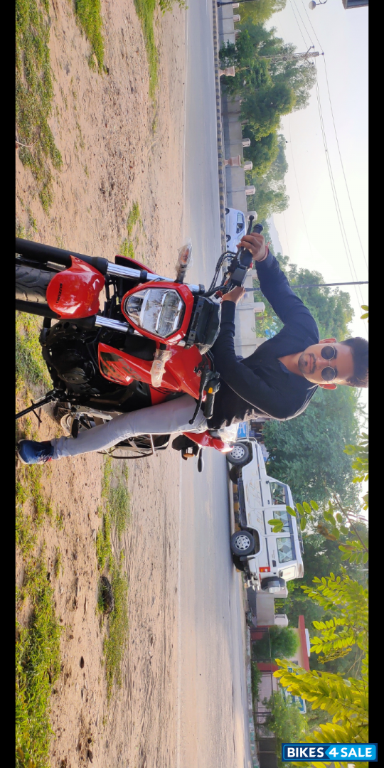 Red Suzuki Gixxer SF BS6