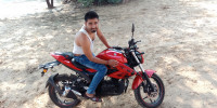 Red Suzuki Gixxer SF BS6