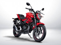 Red Suzuki Gixxer SF BS6