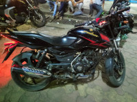 Black Red Bajaj Pulsar 150