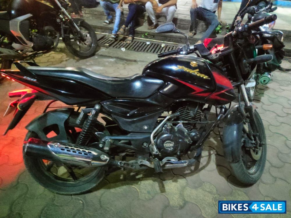 Black Red Bajaj Pulsar 150