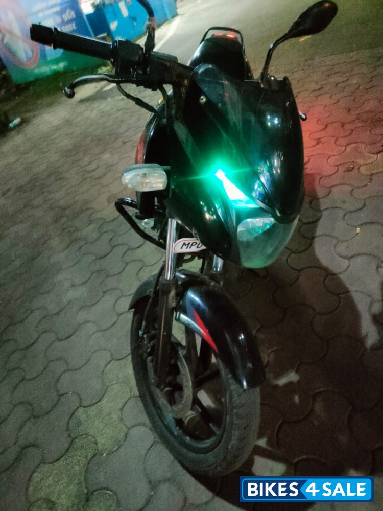 Black Red Bajaj Pulsar 150