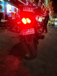 Black Red Bajaj Pulsar 150