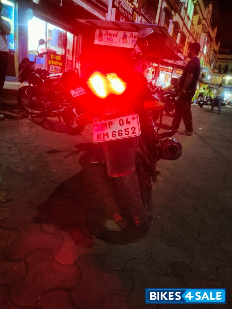 Black Red Bajaj Pulsar 150