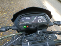 Rock Matte Black Bajaj Dominar 400 Disc