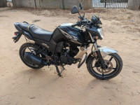 Black/golden Yamaha FZ-S