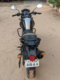 Black/golden Yamaha FZ-S