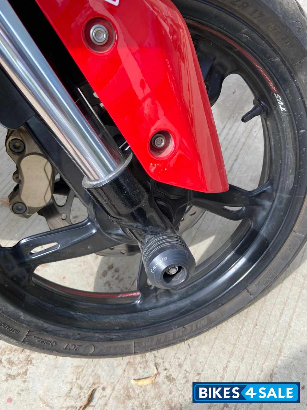 Red TVS Apache RR 310