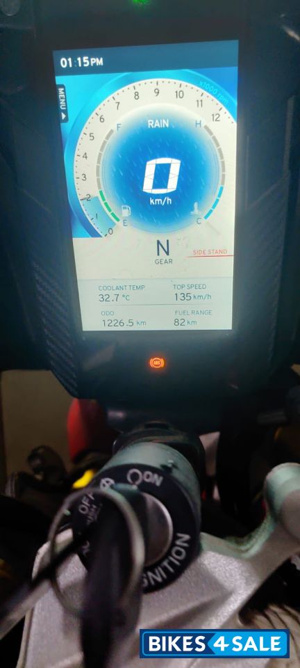 Red TVS Apache RR 310