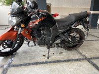 Black And Orange Yamaha FZ-S