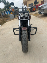 Brown Harley Davidson Fat Bob