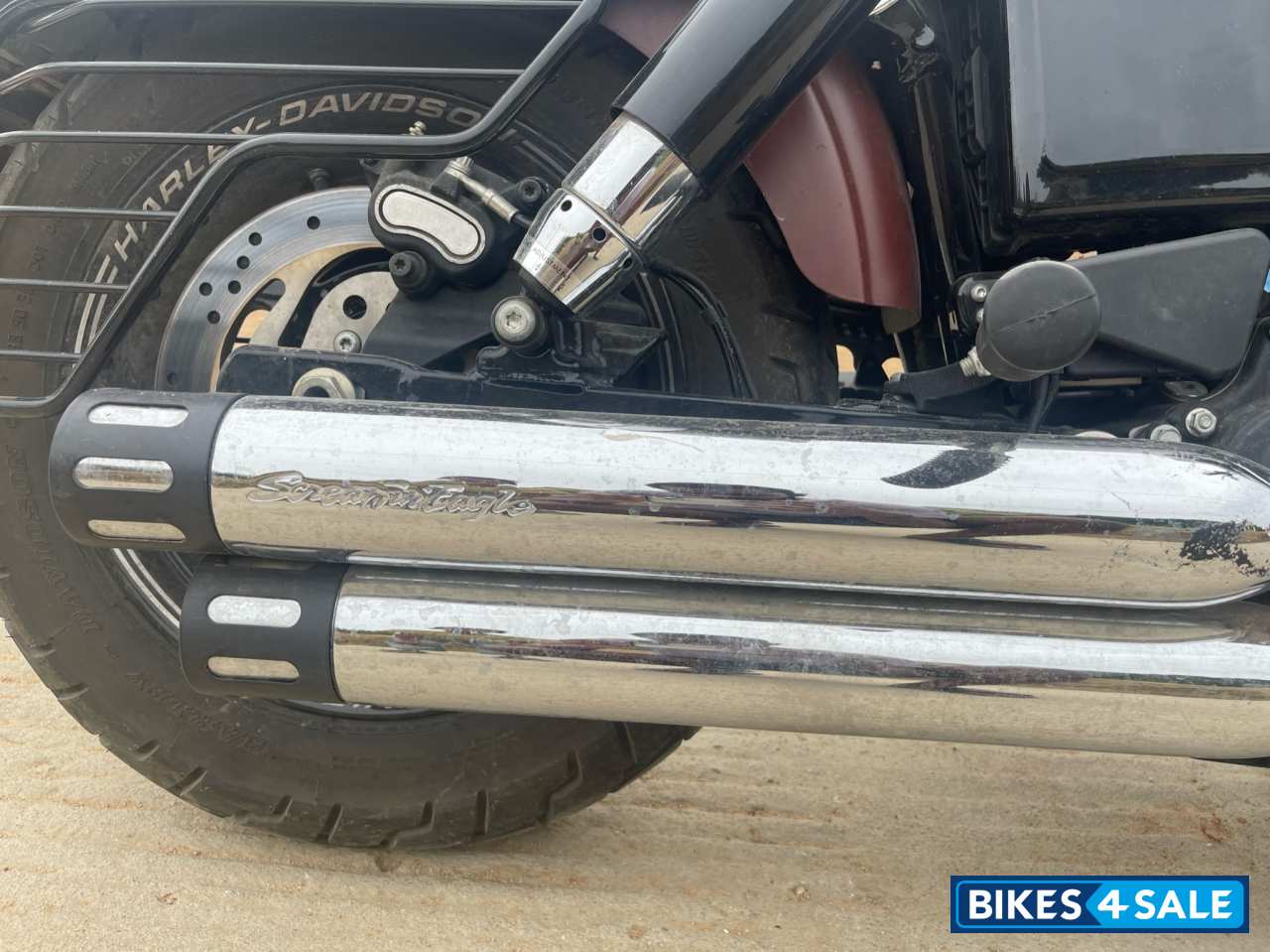 Brown Harley Davidson Fat Bob