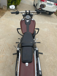 Brown Harley Davidson Fat Bob