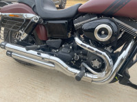 Brown Harley Davidson Fat Bob