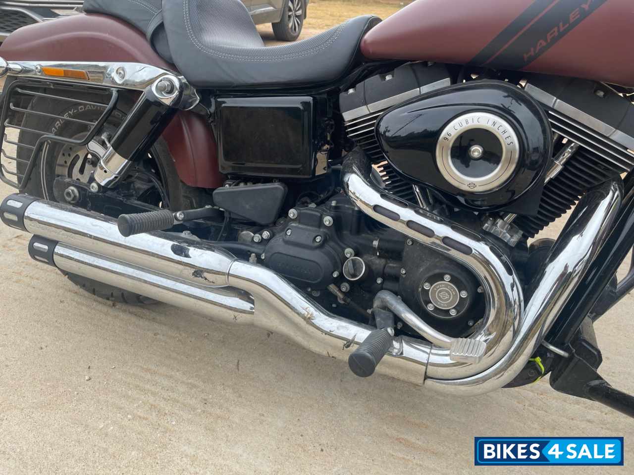 Brown Harley Davidson Fat Bob