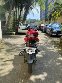 Red Bajaj Pulsar AS 150