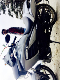 Silver Suzuki Intruder 150