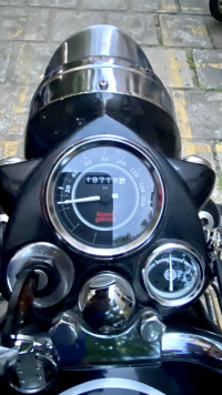 Black Royal Enfield Bullet Standard 500