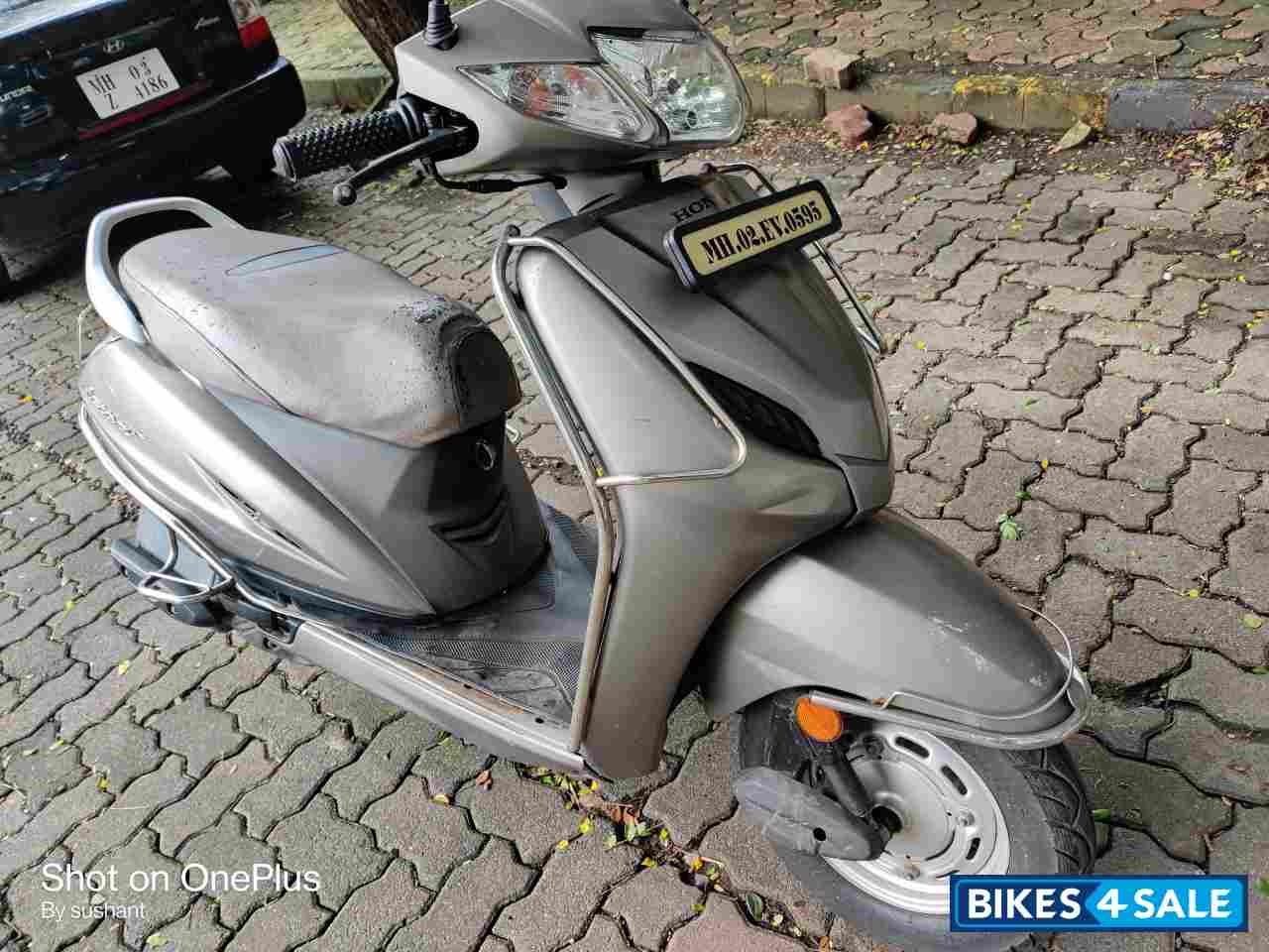 Silver Colour Honda Activa 4G