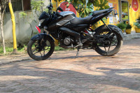 Black Grey Bajaj Pulsar NS 160