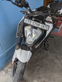 Black And White KTM Duke 250